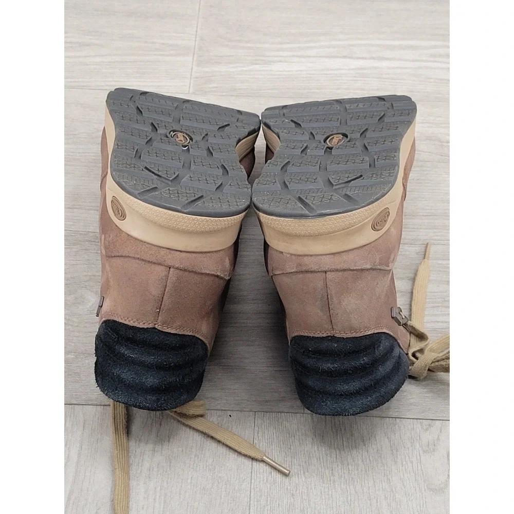 Chaco Men's Frontier Waterproof Boots Otter Tan Suede Size 11.5 J106027